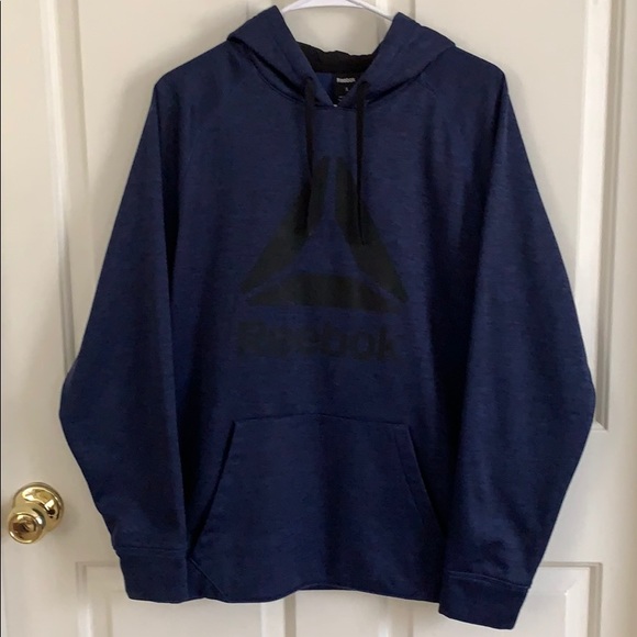 Reebok Jackets & Blazers - Reebok Dark Blue Hoodie